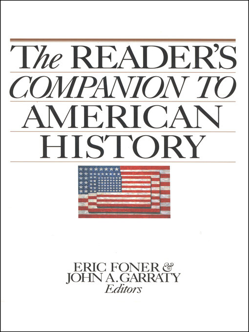 Title details for The Reader's Companion to American History by Eric Foner - Available
